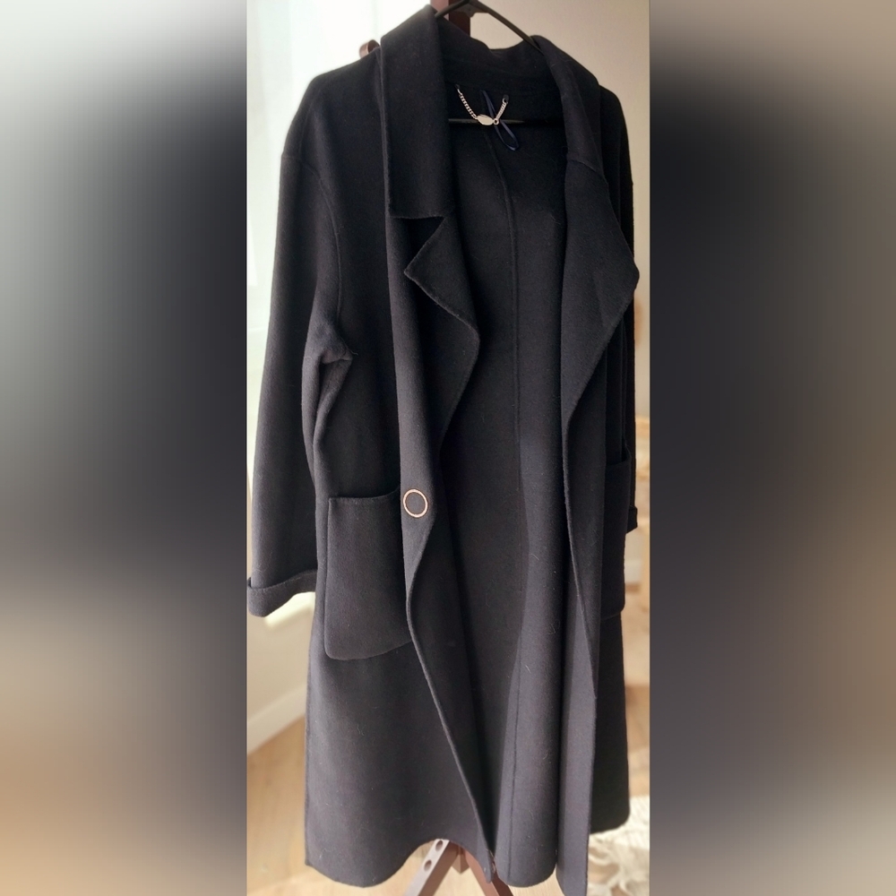 Autograph - Timeless Oversized Navy Coat - Picture 2 of 4